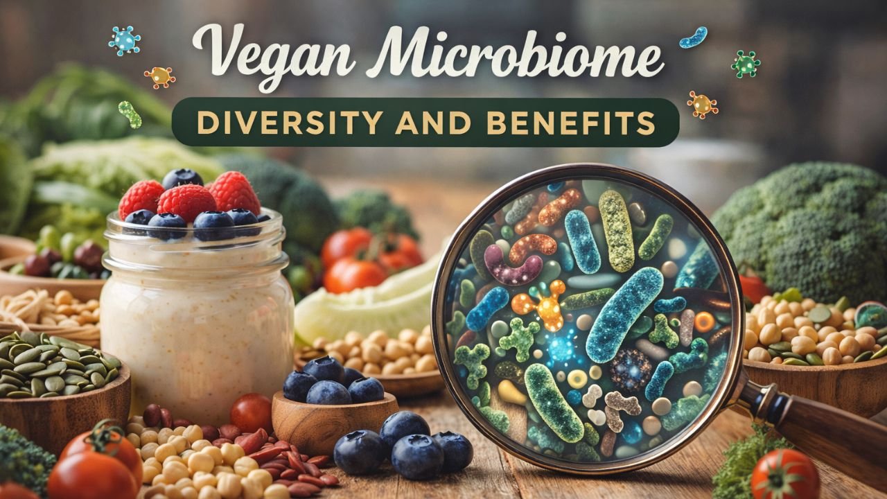 Vegan Microbiome Diversity and Benefits